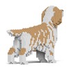 JEKCA English Setter 01S-M01 | Dog Plastic Building Blocks |