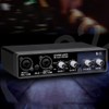 Portable Audio Interface USB Sound Card Mic Preamplifier Computers Recording