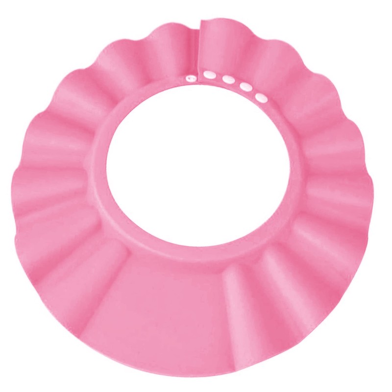 Baby Shower Cap Soft Adjustable Baby Bath Head Cap Visor