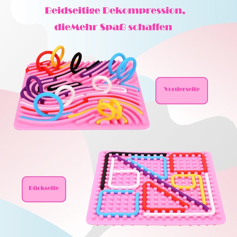 Sensorik Activity Board Double-Sided Activity Board Sensory Activity Board for
