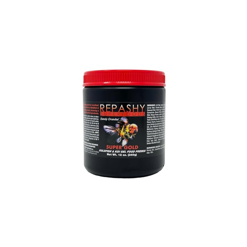 Repashy Super Gold - Goldfish and Koi Gel Food (12
