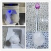 Bowl Brush Toilet Cleaning Brush Set Soft Polyester Head 15x5