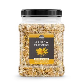 Birch & Meadow Arnica Flowers, 4.8 oz, Whole Flowers, Decorative, Salves & Poultices