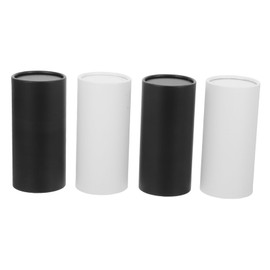 KOMBIUDA 4pcs Car Tissue Dispenser Refillable Cylinder Holder for Cars Offices and Home Decor Soft Skin Friendly Napkins for Cup Holders and Travel