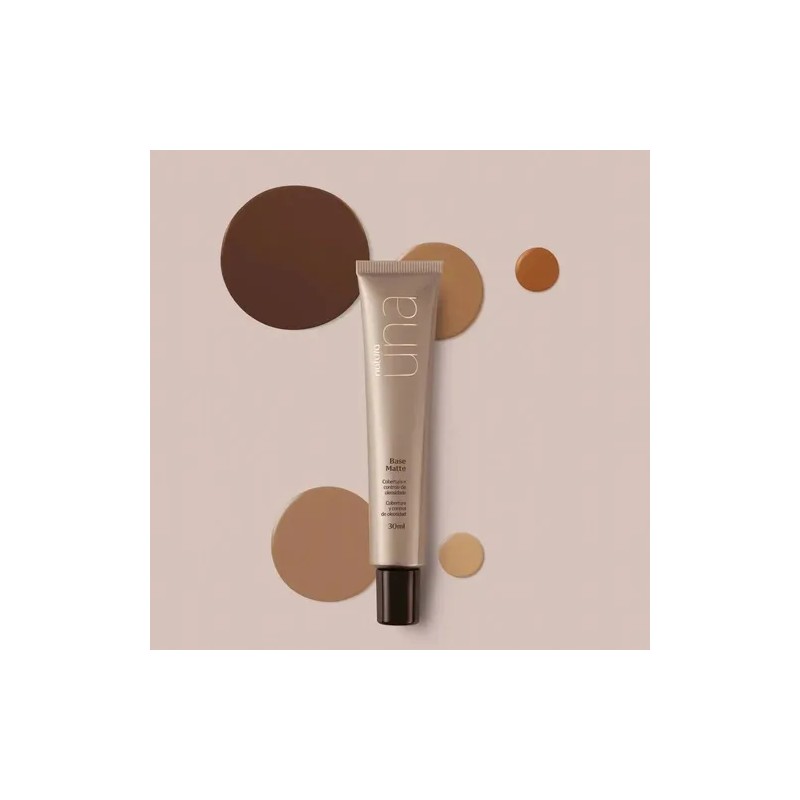 Base De Maquillaje Matte Una Natura 30 Ml Tono Tono