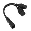 Power Cord Splitter Adapter IEC 320 C14 to IEC320 C19