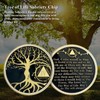 4 Year Tree of Life Sobriety Chip, AA Chips and