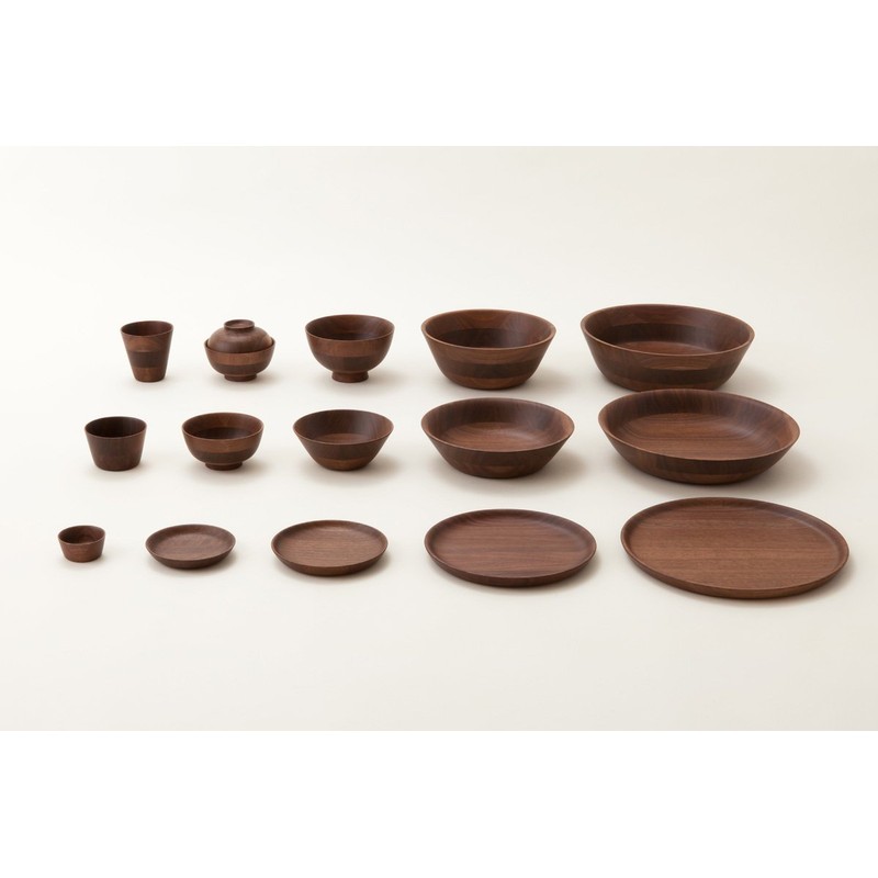 La, Loose hikiyose 3 Tier Medium (丼) Hinoki Wood 130108