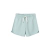 Vertbaudet Girls Sweat Shorts with Recycled Polyester Aqua 110, green