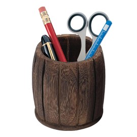 Pen Holder for Desk - Small Pencil Cup Desk Organizer,Wooden Organization and Storage Home Decor, Desktop Accessories for School Stationery Supplies Kids Adults