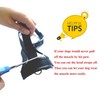 ILEPARK Nylon Dog Muzzle with Head Strap for Small, Medium,