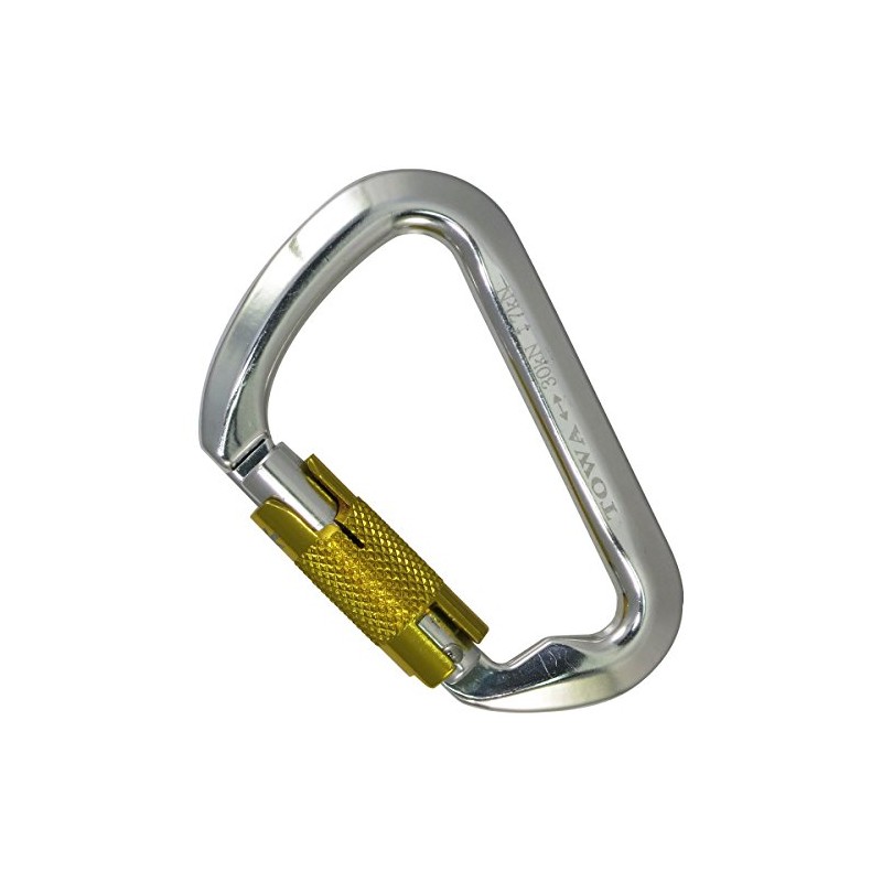 TOWA Aluminum Carabiner Rescue Auto Lock Mechanism TAL130T