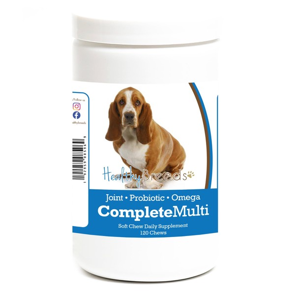 Healthy Breeds Basset Hound All in One Multivitamin Soft Chew