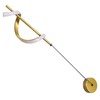 Spiral LED Pendant Light Gold Color High Brightness Eyes Protection