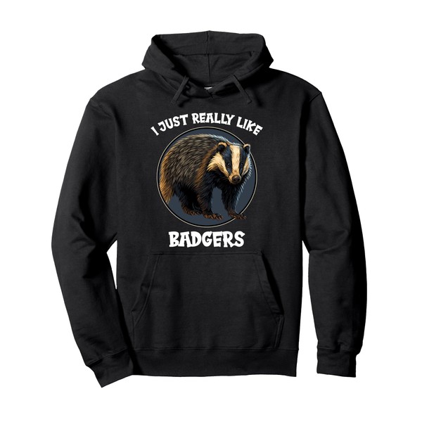 I just really like Badgers Badger Pullover Hoodie