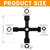 MEXRUMI Universal Cross Key 4-Way Multifunctional Utilities Key Universal 4-Way