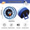 Visual Timer, 60 Minutes Magnetic Precise Mechanical Kitchen Timer, Stainless