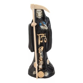 Imagen Santa Muerte Tradicional Ligera De 30cm