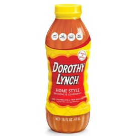 Dorothy Lynch Salad Dressing | Sweet & Spicy | Thick & Creamy | Salads, Dips, Sauces, & Marinades | French Style Condiment | Tangy | Gluten Free | No Trans Fat | USA Made (Home Style, 16 oz (1 Pack))