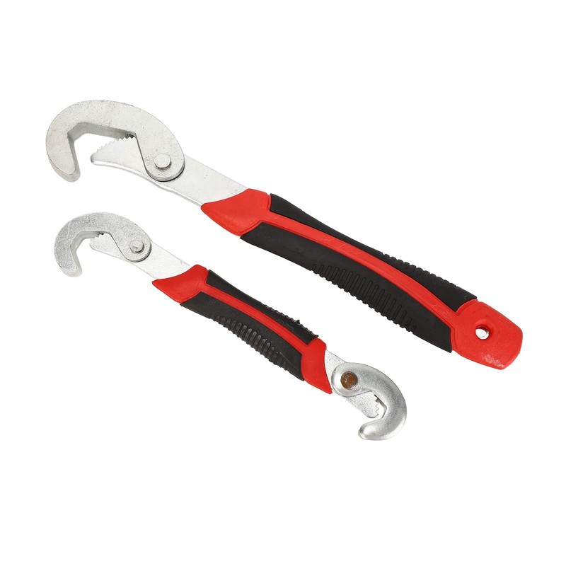 Spanner Adjustable Wrench, 2pcs Self Adjusting Wrench Set Multifunction 9