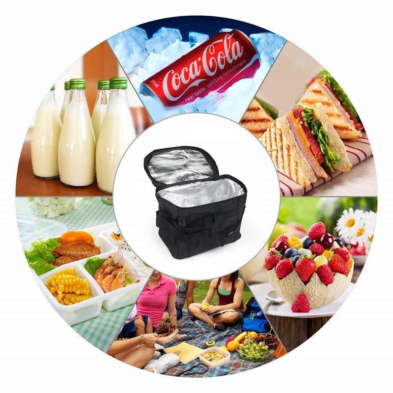 Sunshine Smile Cool Bag, Collapsible Picnic Cooler Bag, Thermal Bag,