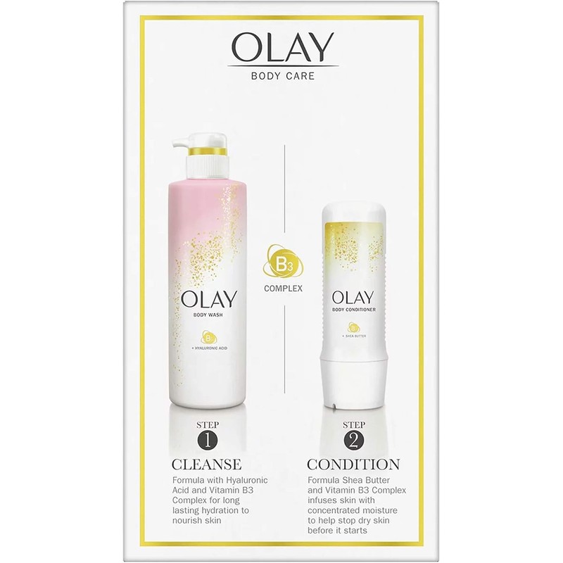 Cleansing and Nourishing Body Wash, 17.9 fl oz and Conditioner,