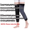 SIQITECHNO Men Women Thicken Leg Warmers Adjustable Long Faux Fur