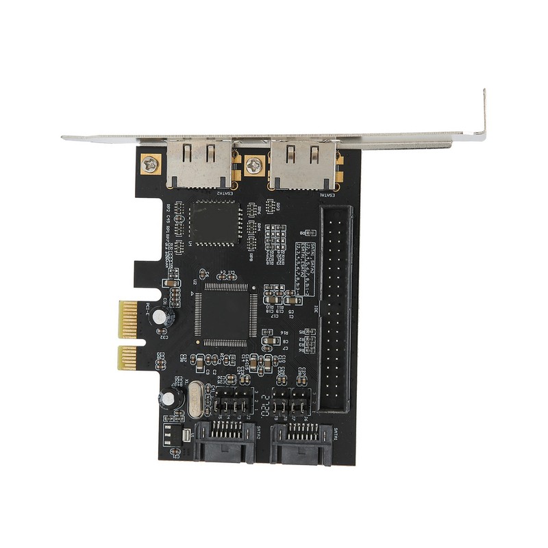 Adapter Card PCIe to SATA ESATA IDE PCB Network Converter