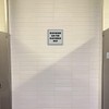 Signs ByLITA Square Restrooms Are For Customers Only Sign (Blue)