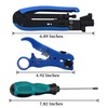 TLS.eagle Coax Cable Crimper Kit - Adjustable RG6 RG59 RG11