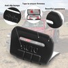 Black Window Switch Button Cover Compatible with Jeep Wrangler JL