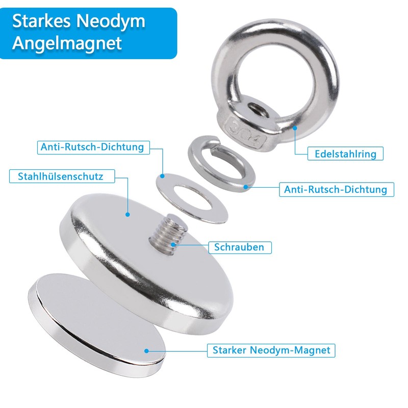 Magnete Stark Neodym Magnete 42mm (DY32mm_10PCS)