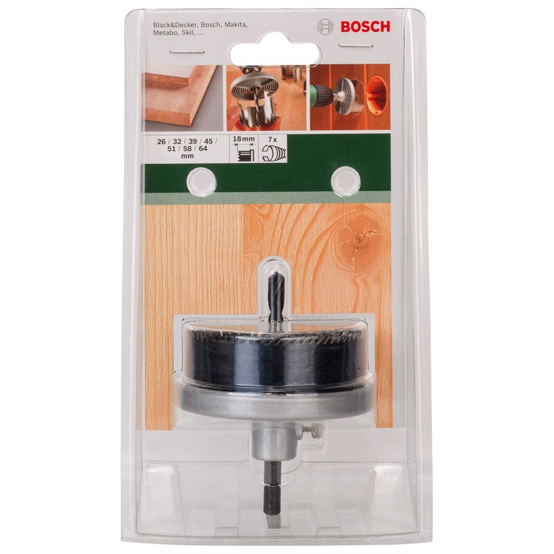 Bosch 2609255635 Holesaw Set (7 Pieces)