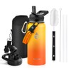 RAYMYLO Insulated Water Bottle 32 oz, Triple Wall Vacuum Stainless