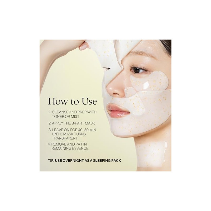d'alba Piedmont Signature Vita Capsule Hydrogel Mask 8-Shape 1BOX (4