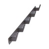 45cm Row Hook Wall Mount Aluminium Alloy Coat Towel Hook