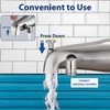 YASINU All Metal Bathtub Faucet with Sprayer 10 Settings, Universal