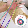 3Pcs Cats Cradle String Rainbow Colour Fumble Finger Thread Rope