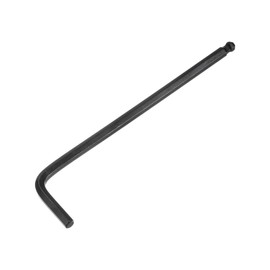 uxcell 5mm Ball End Hex Key Wrench, L Shaped Long Arm CR-V Repairing Tool, Black