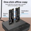 M.2 Duplicator Dual Bay, M.2 Cloner with Offline Clone, Tool