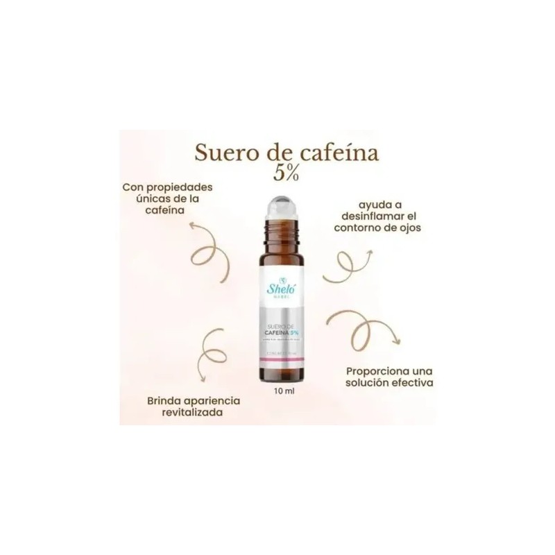 Suero De Cafeína Al 5 % Contorno De Ojos Shelo