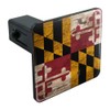 GRAPHICS & MORE Rustic Distressed Maryland State Flag Tow Trailer