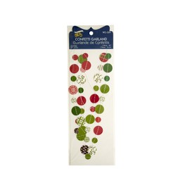 Kole Imports CG614 Christmas Confetti Craft Garland