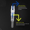 3PCS Archery Lighted Nocks Plastic Automatic with Switch 6.2mm Inner