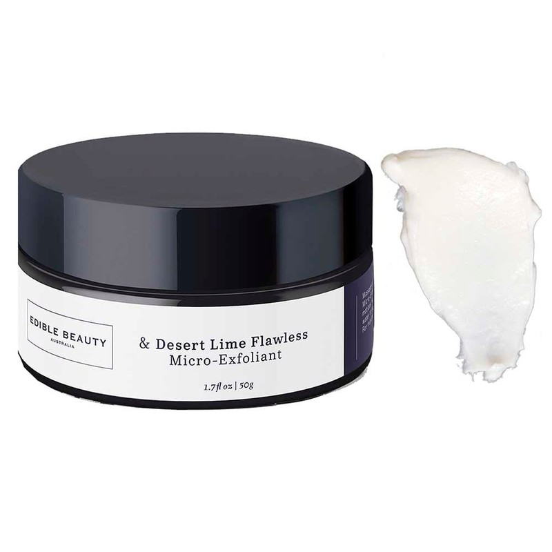 Edible Beauty Desert Lime Flawless Micro-Exfoliant, 50g
