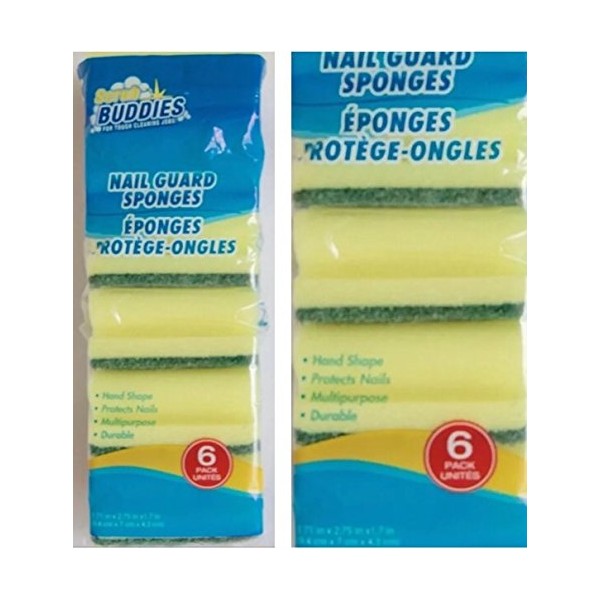 18 Durable Sponge Scrubbers Great for Dishes, Sinks, & Counter Tops Sponge (3)