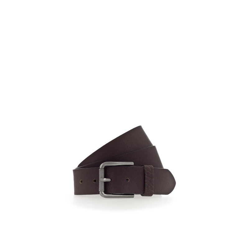 MUSTANG Adjustable Men's Belt W105 Dark Brown, brown