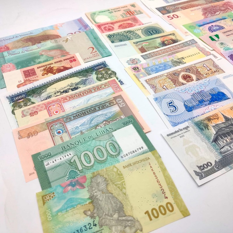 IMPACTO COLECCIONABLES 25 Banknotes from All the World - Banknotes