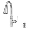 Pfister Rosslyn Kitchen Faucet with Pull Down Sprayer and Soap