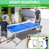 GoSports 6 x 3 ft Mid-Size Table Tennis Table Set